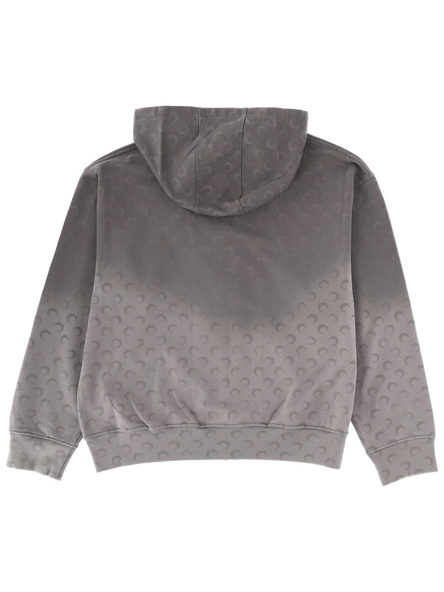 Marine Serre Sweatshirts - Grey | Wanan Luxury