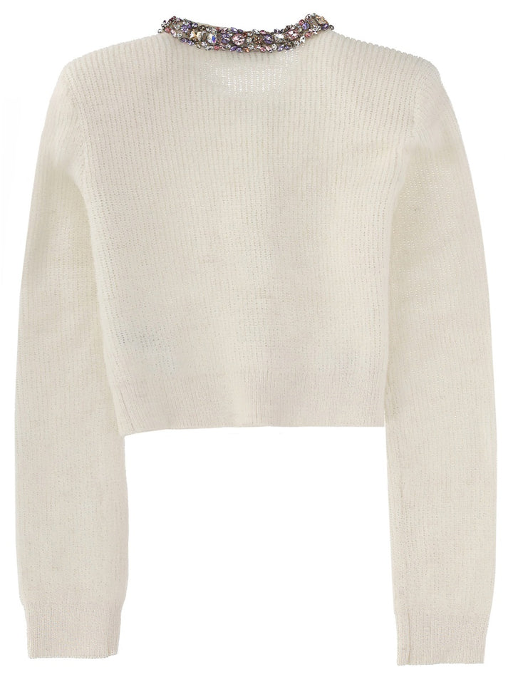 Self-Portrait Sweaters - White | Wanan Luxury