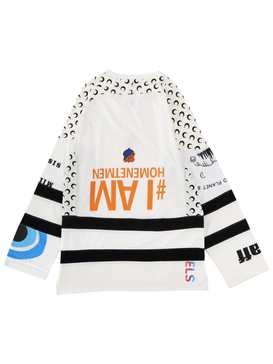 Marine Serre T shirts - White | Wanan Luxury