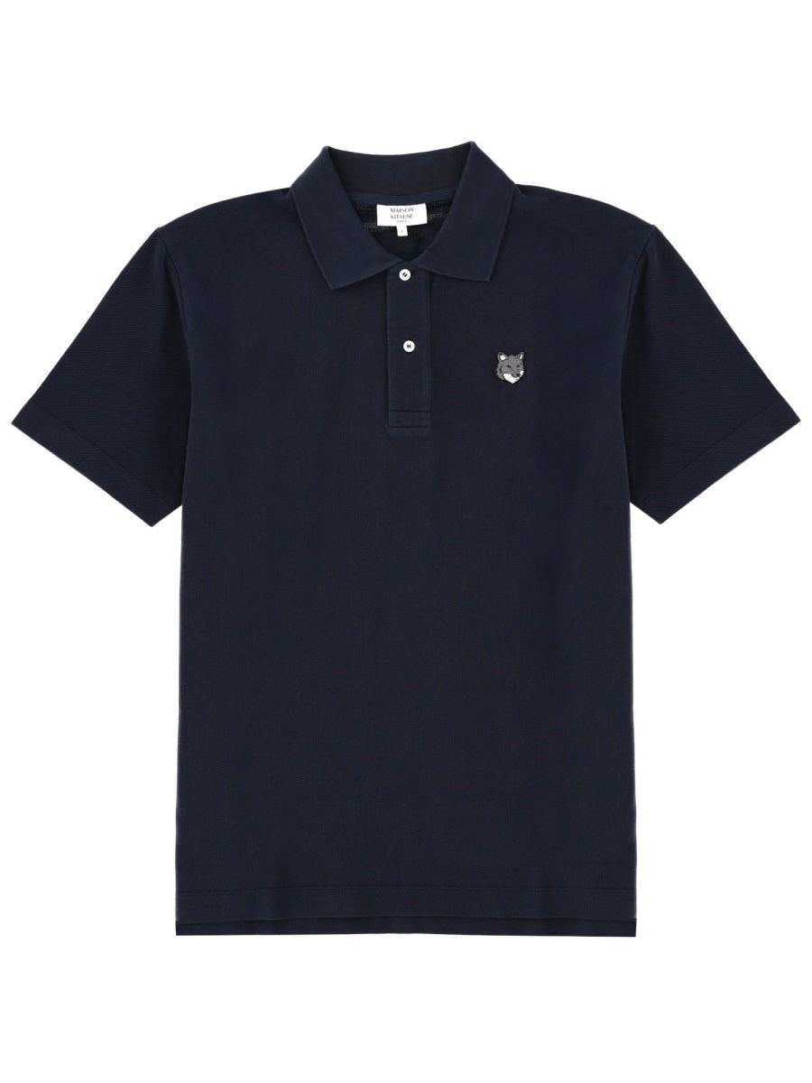 Maison Kitsuné Polo - Blue | Wanan Luxury