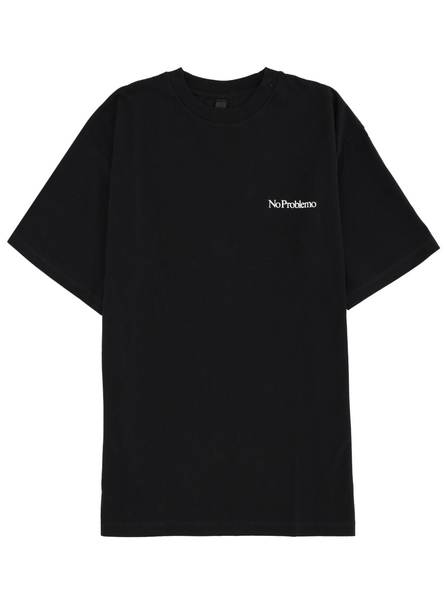 NO PROBLEMO T shirts - Black | Wanan Luxury