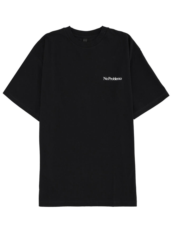 NO PROBLEMO T shirts - Black | Wanan Luxury