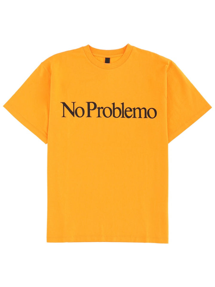 NO PROBLEMO T shirts - Orange | Wanan Luxury