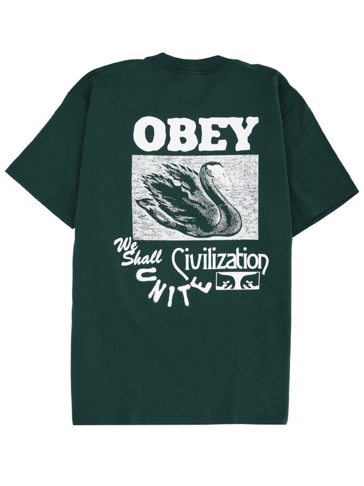 Obey T shirts - Green | Wanan Luxury
