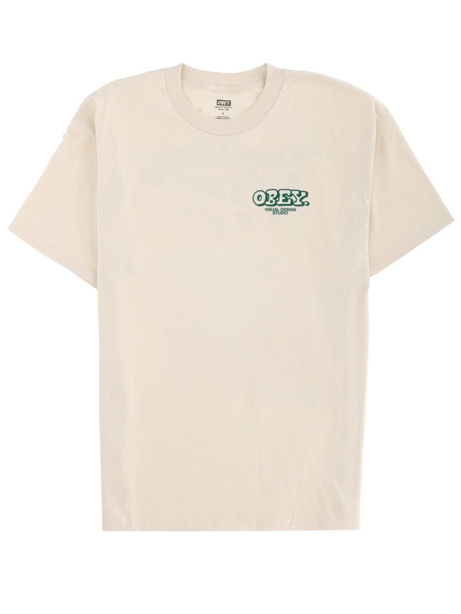 Obey T shirts - Yellow | Wanan Luxury