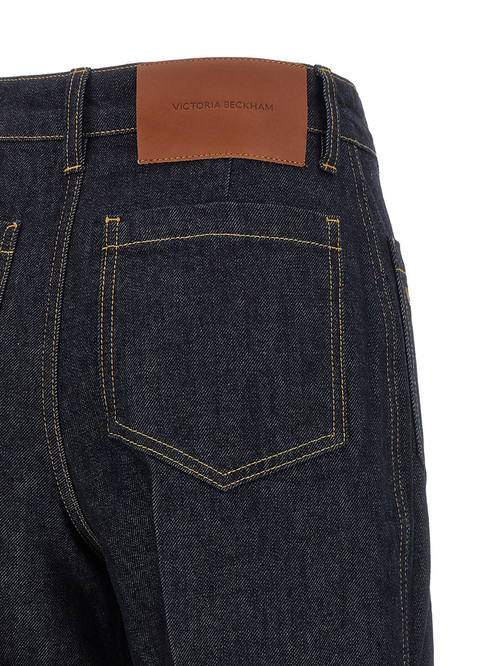 Victoria Beckham Alina Jeans - Blue | dc636b399c6d60636de003d44bb483d450125b07
