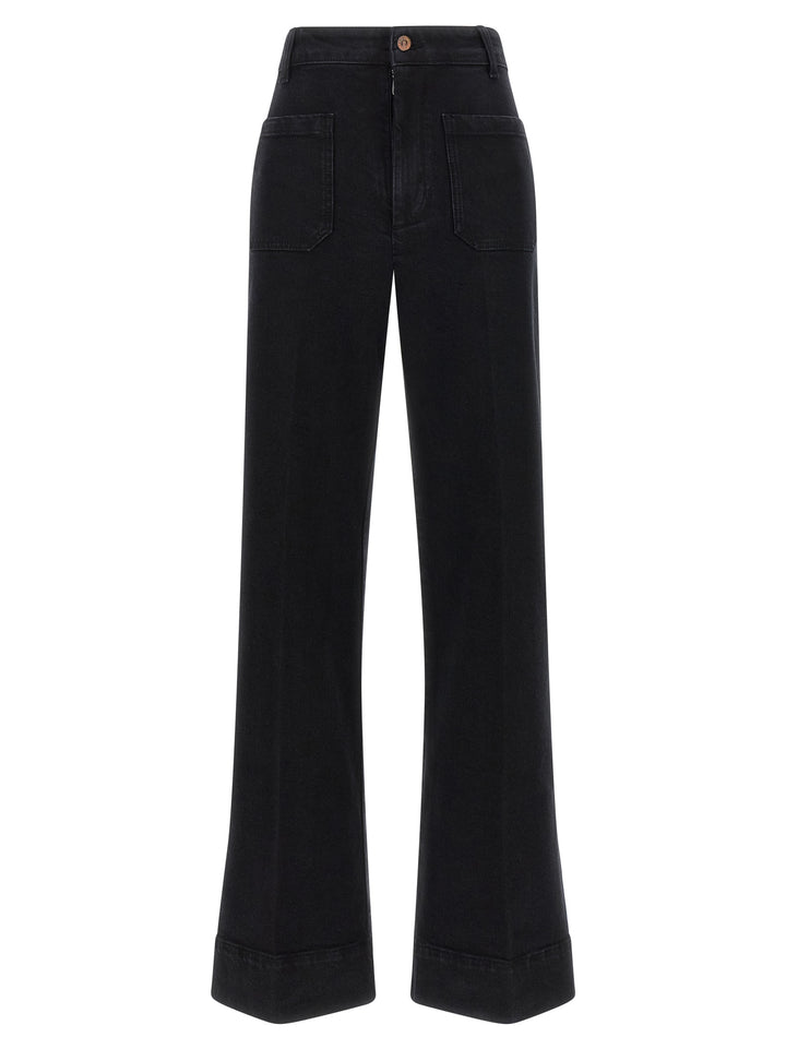 Victoria Beckham Alina Jeans - Black | 87e0be6f0ce9616d3fd6f52c8b19f3bac983e92f
