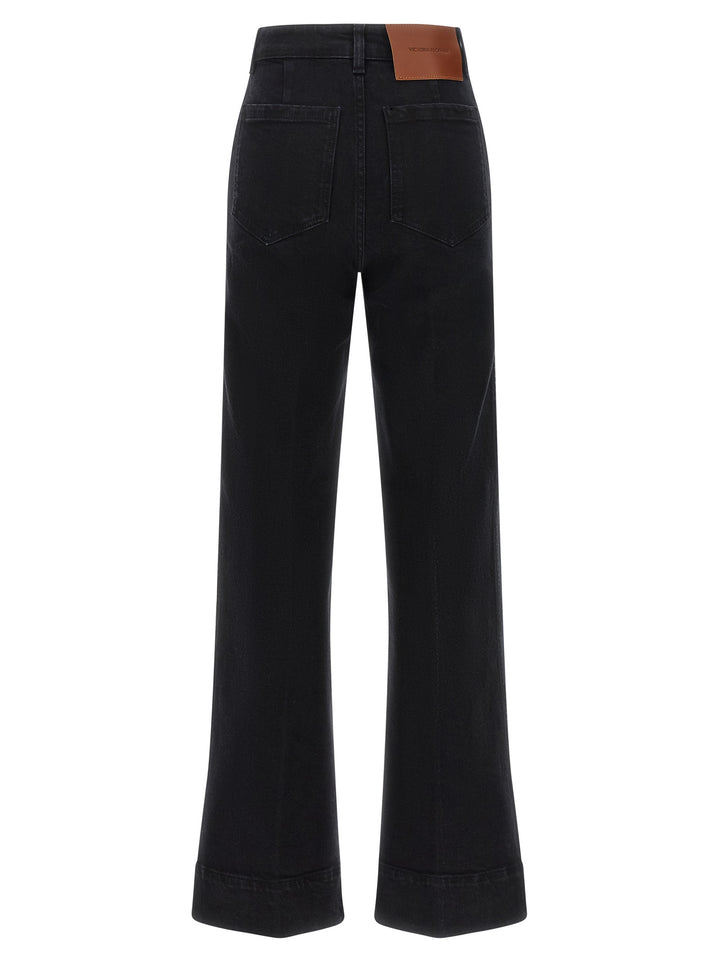 Victoria Beckham Alina Jeans - Black | 44757bef8b73dbb00ded99dee48c8e9b4277b01c