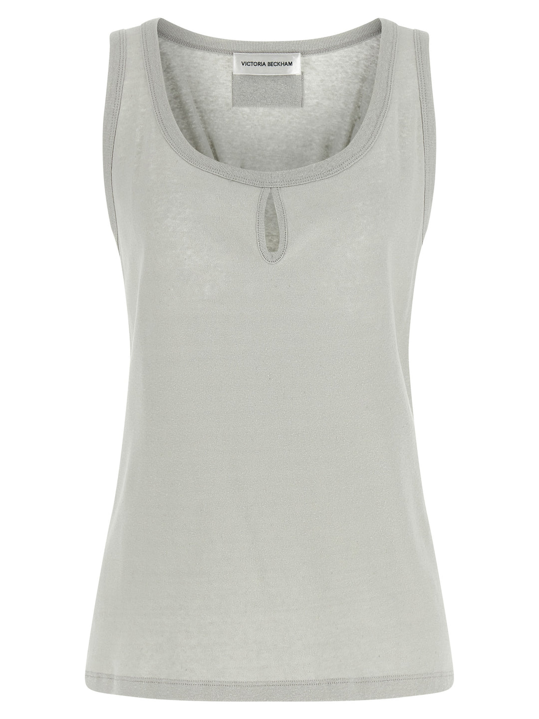 Victoria Beckham Split Tops - Gray | 1e9b02f5a512e8389fb45954c8280a300f197931
