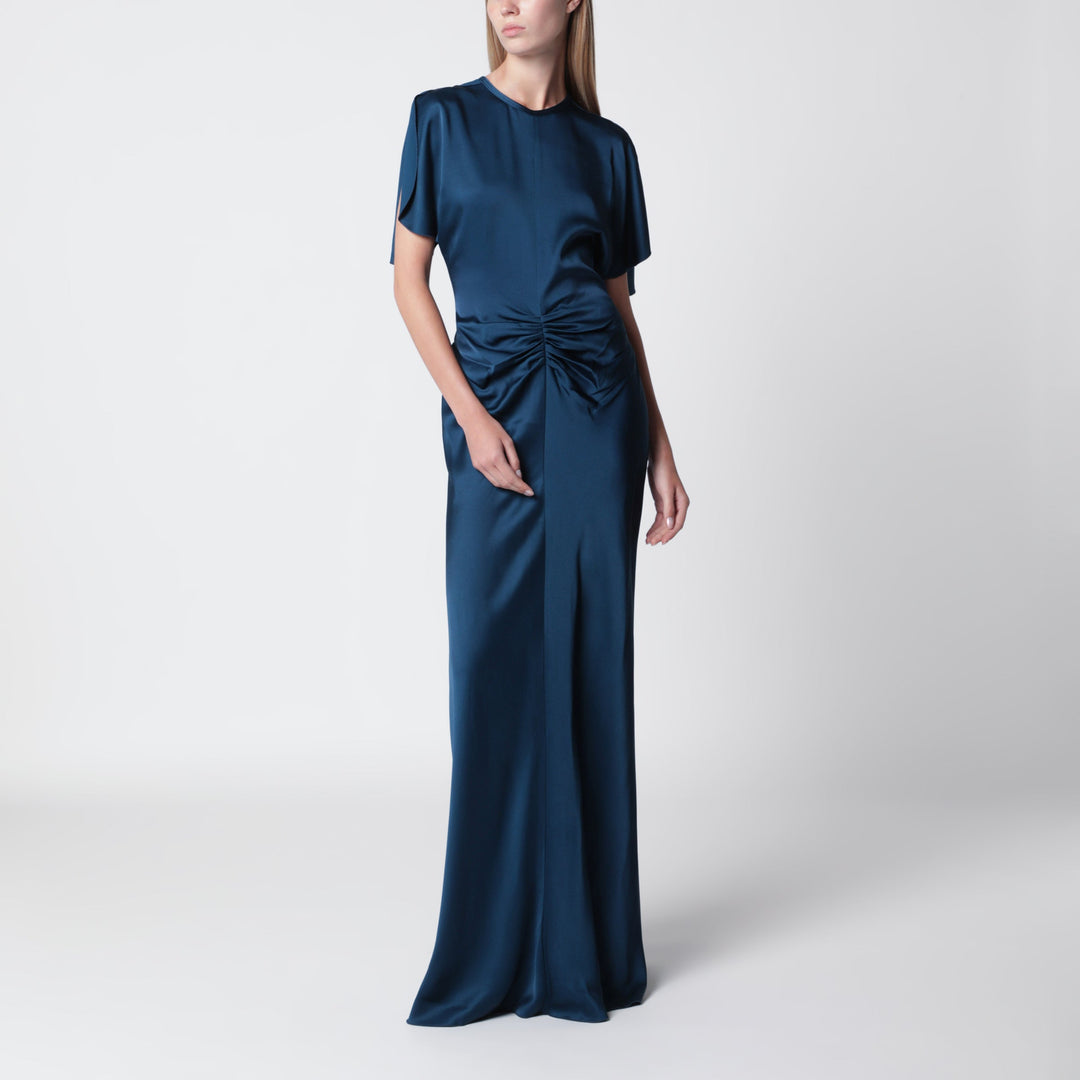 blue victoria beckham dress Victoria Beckham Isabella Gown