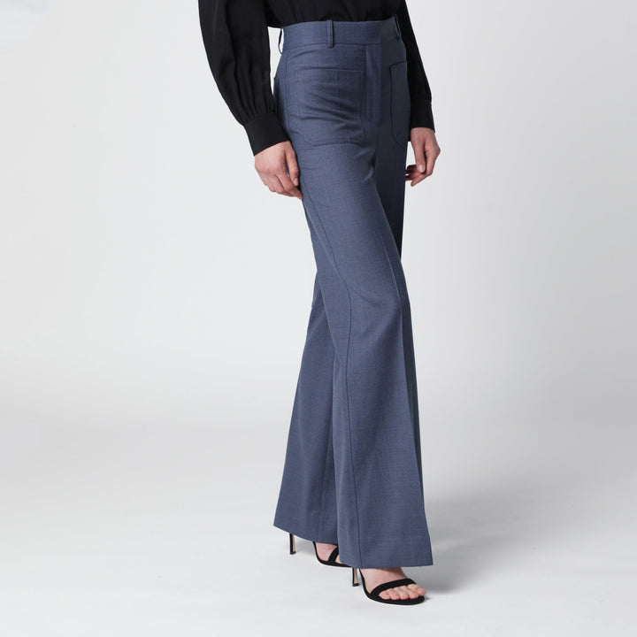 Victoria Beckham Pants - Blue | af3c5d043b031e244b1f41bd262e8b7017f93e67