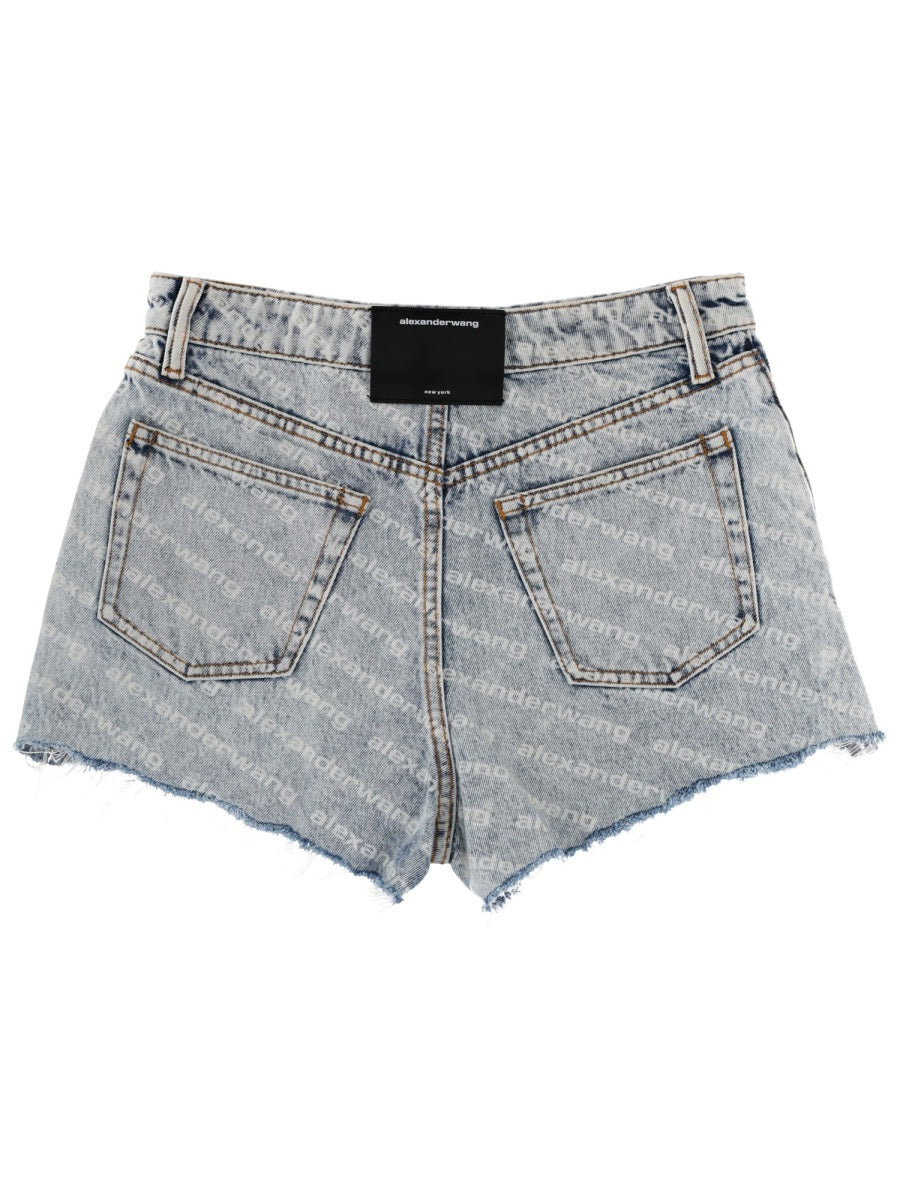 Alexander Wang Shorts - Denim | 20d28985c51c6a0c215138fe6d53eb190fe01b0e