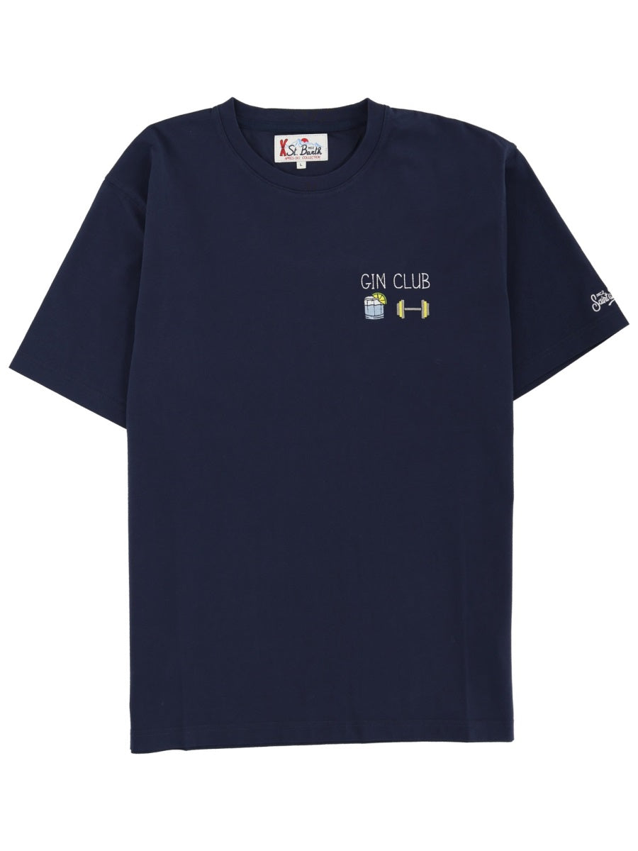 Mc2 Saint Barth T shirts - Blue | Wanan Luxury