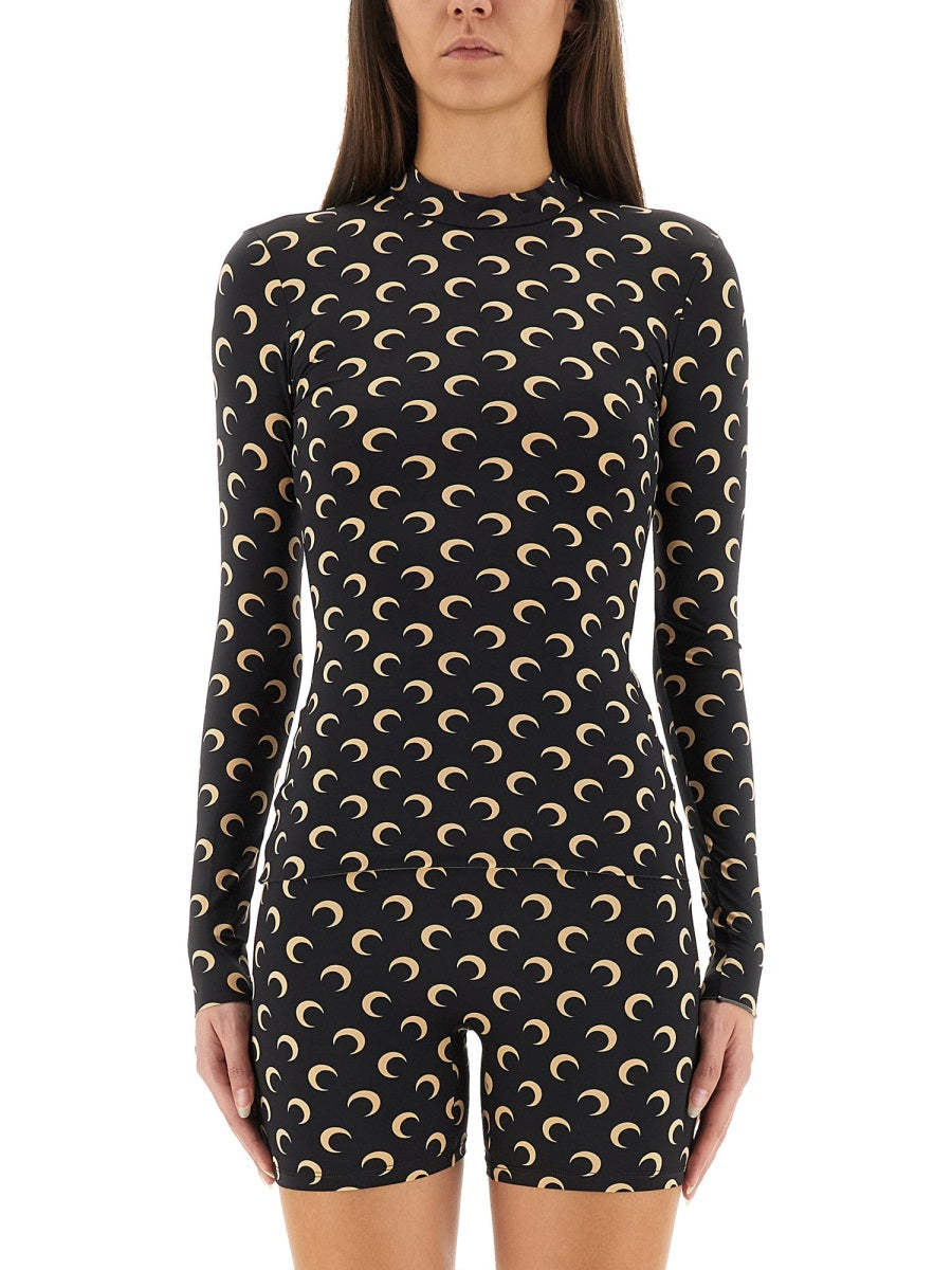 Marine Serre Tops - Black | 1ed164cd7c7e0750c81ab5100a4b3720dd727059