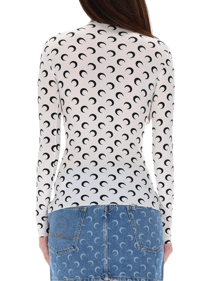 Marine Serre Tops - White | Wanan Luxury