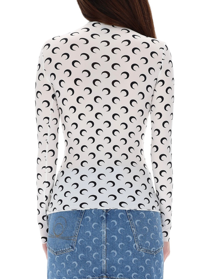 Marine Serre Tops - White | Wanan Luxury