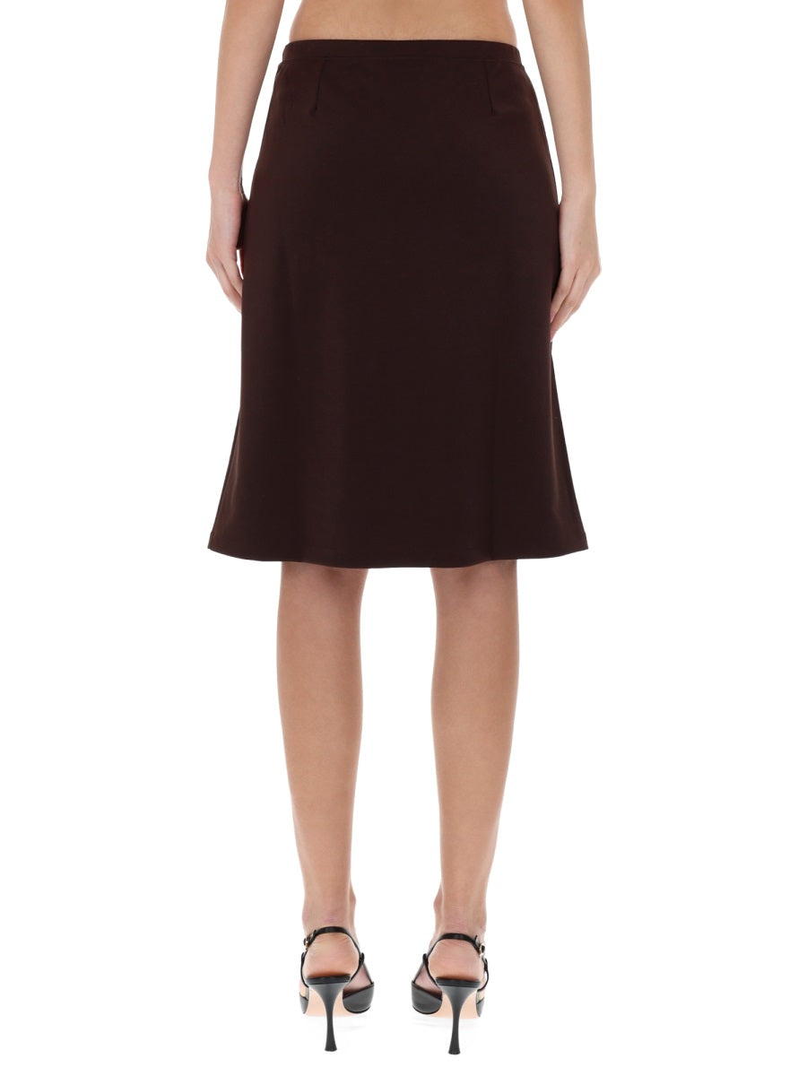 CourrèGes Skirts - Brown | f600583b7325f1a5c267669db92d2dd846ae4fcb