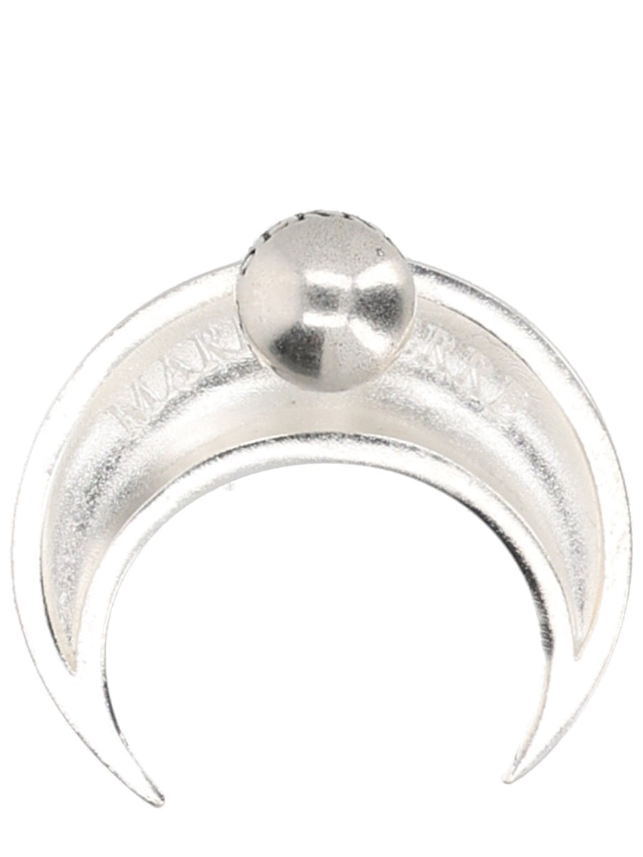 Marine Serre Earrings - Silver | 84d1c2a7c2ffdeb43d496a90b6b414fff07b313b