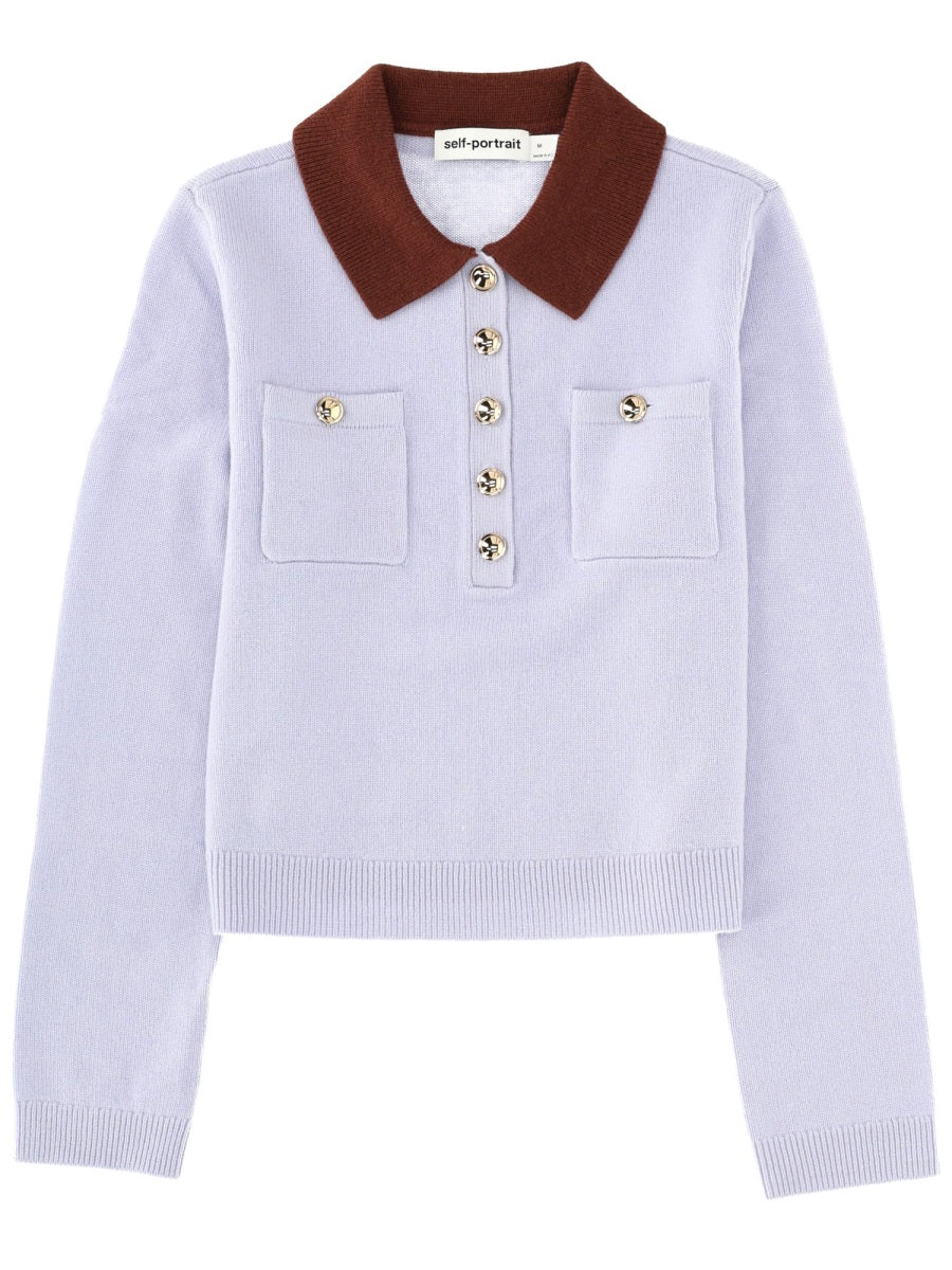 Self-Portrait Tops - Blue | 91b5db19a4d67a27453745c10d8e07e799d45e1d