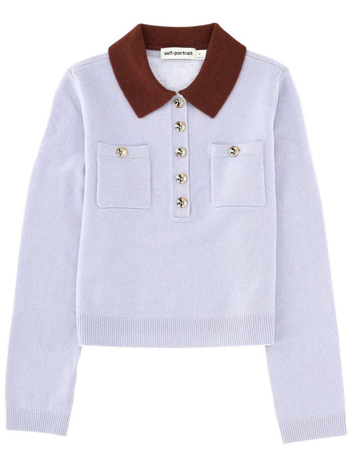 Self-Portrait Tops - Blue | 91b5db19a4d67a27453745c10d8e07e799d45e1d