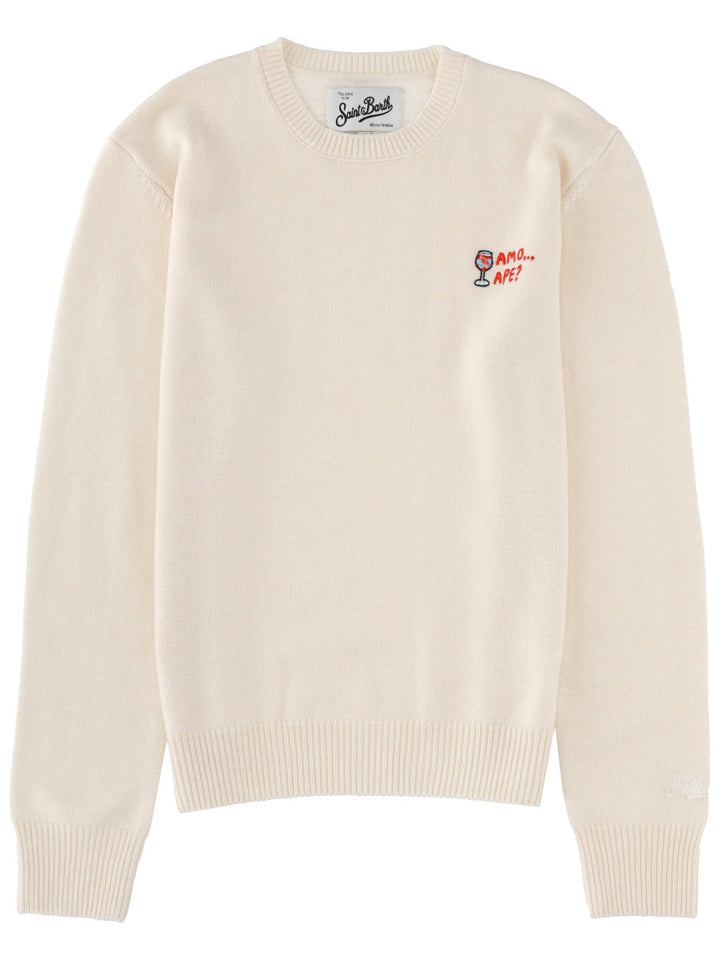Mc2 Saint Barth Sweatshirts - Ivory | f89433f075c55355183dbfd8616cd076d0304432