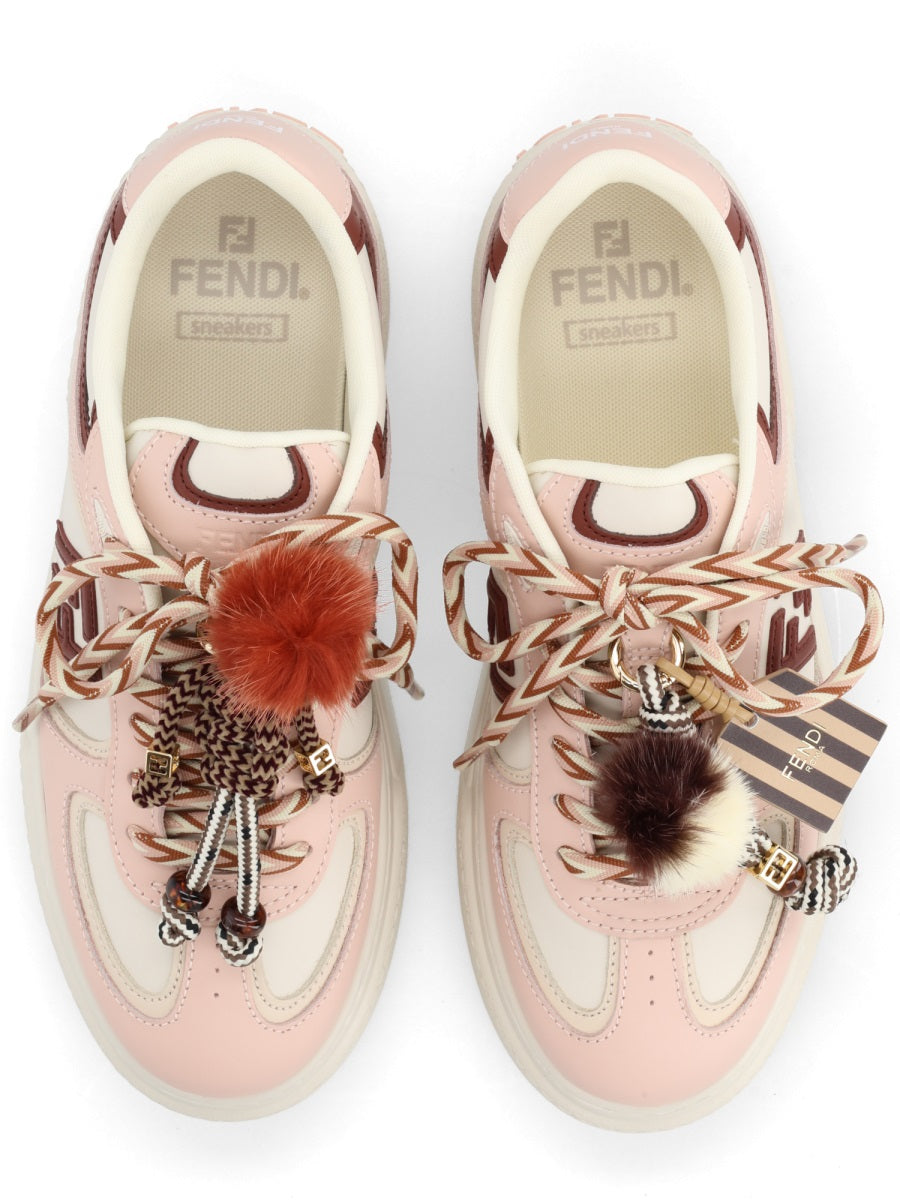 Fendi Sneakers - Beige | e9b730698ec96f2af002846dd8c3c43458e5595c