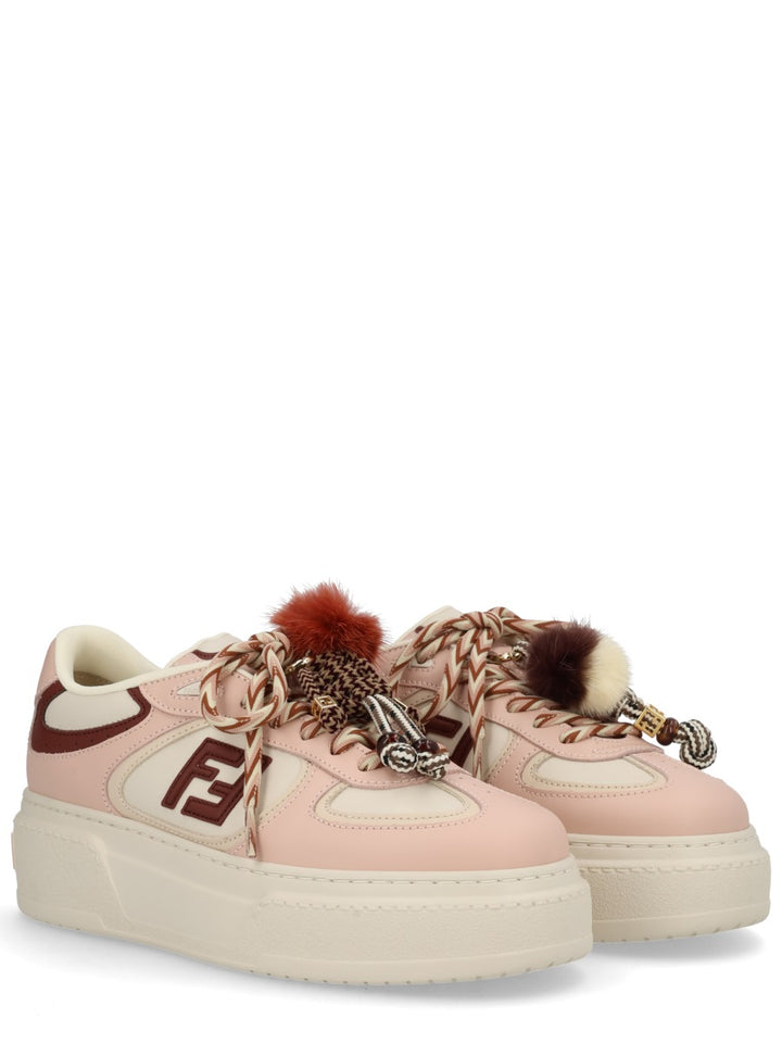 Fendi Sneakers - Beige | e9098db37fb7a6b0dda0a860f246504bdcdf0b01