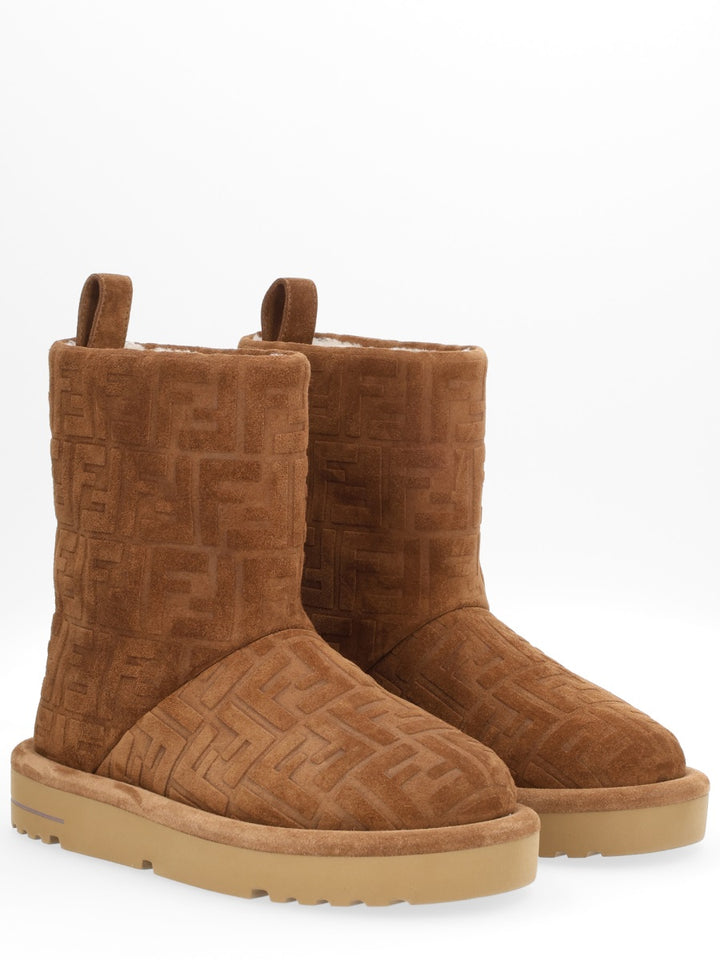 Fendi Boots - Brown | f75b63e3e9a8b73482f0948c6f1065f3841e2bf4