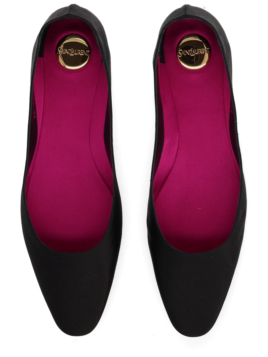 Saint Laurent Flat Shoes - Black | 735dfa0ce84c451fab183d2f04293d50562341e1
