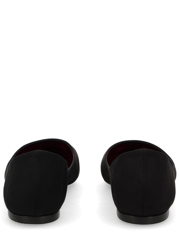 Saint Laurent Flat Shoes - Black | 74038e9b5d724416489e66004dce813f04a52046