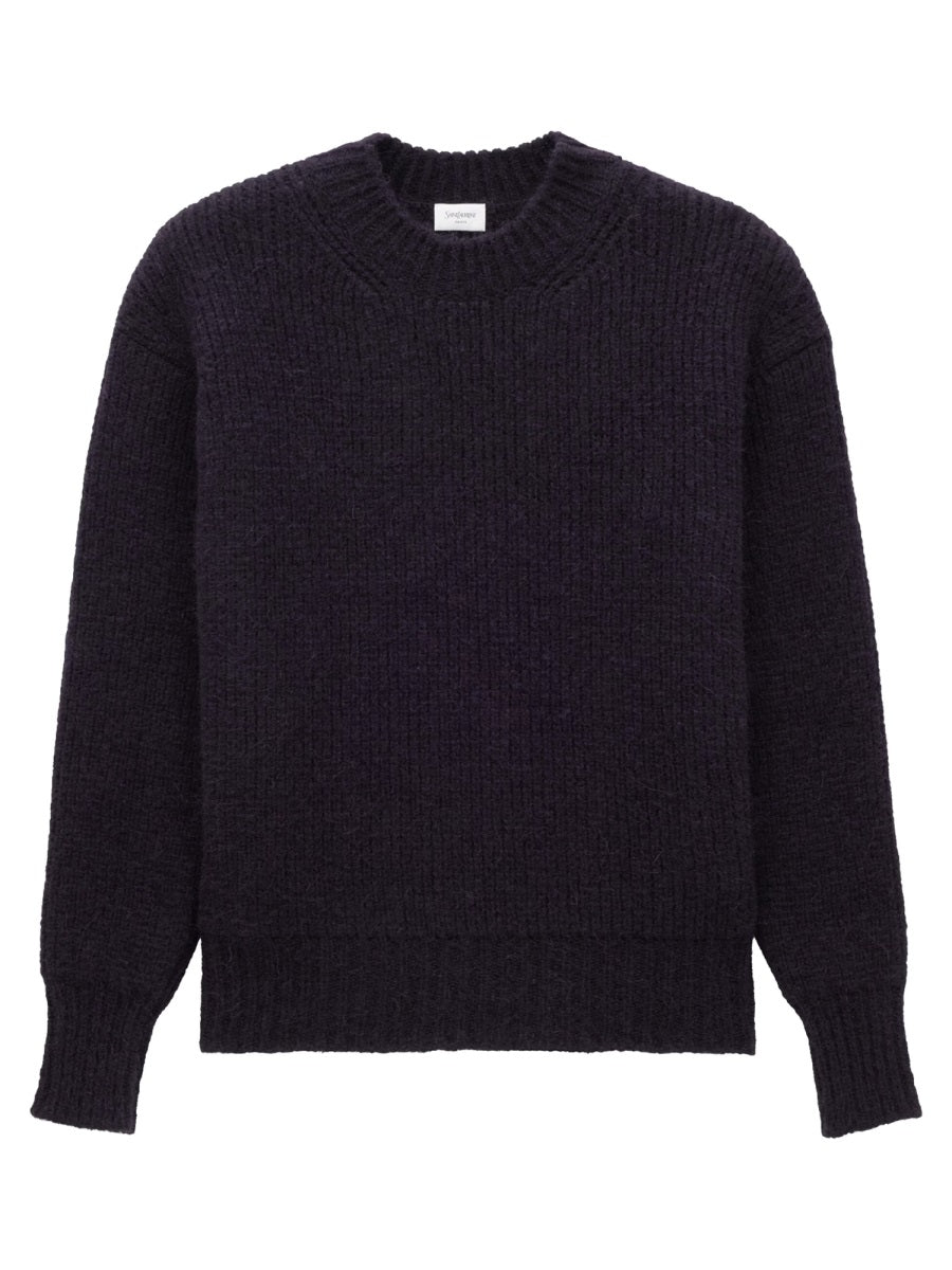 Saint Laurent Sweaters - Blue | fcb3362c74e75d6828fcbfe68d884f54e4c8f154