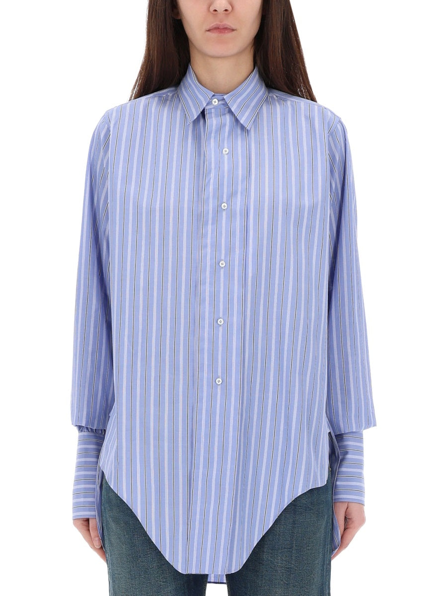 Maison Margiela Shirts - Blue | 0b358e378a52060821d44d957d75f4f3434d2843