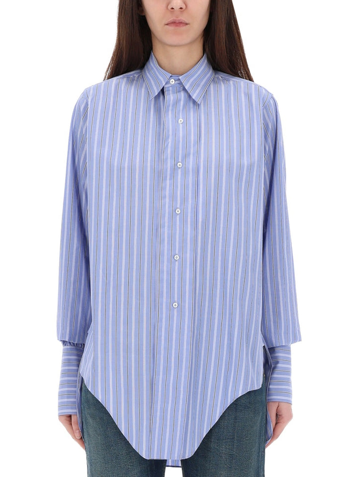 Maison Margiela Shirts - Blue | 0b358e378a52060821d44d957d75f4f3434d2843