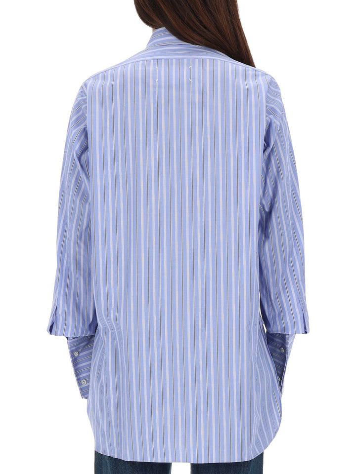Maison Margiela Shirts - Blue | 7fbfd03934d8cdeee1b3f5e2bcb4d7d2ff81b5ed