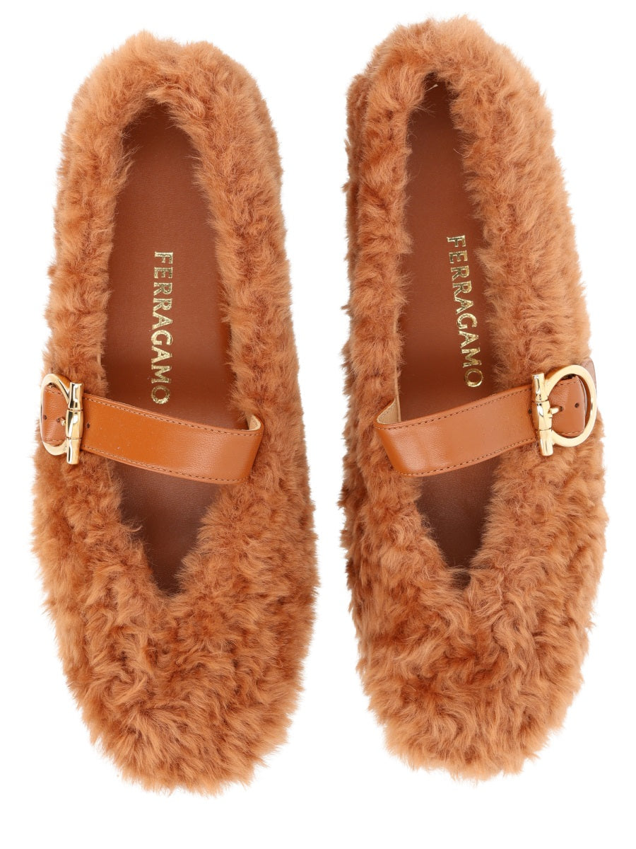 Ferragamo Flat Shoes - Beige | 2aad101d86208c89e61d2457157a418cb72582e2