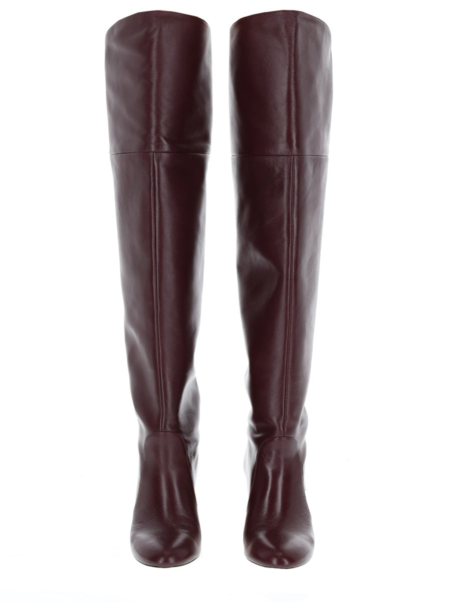 Stuart Weitzman Boots - Bordeaux | d05d6126953a71f8ae53f622b732528ef3df94ff