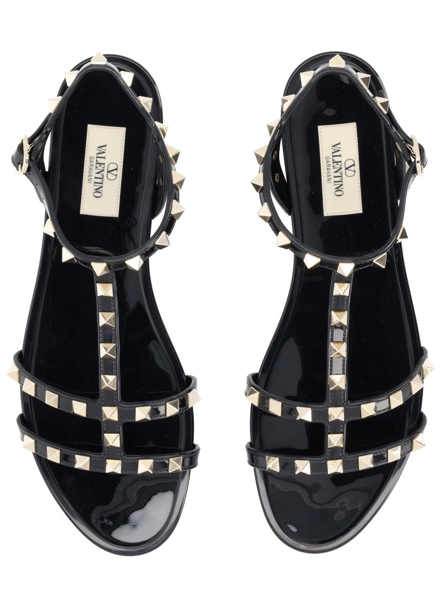 Valentino Garavani Sandals - Black | d1a12e8848b8ed56792bfed9cb1a50b99d2c03e9