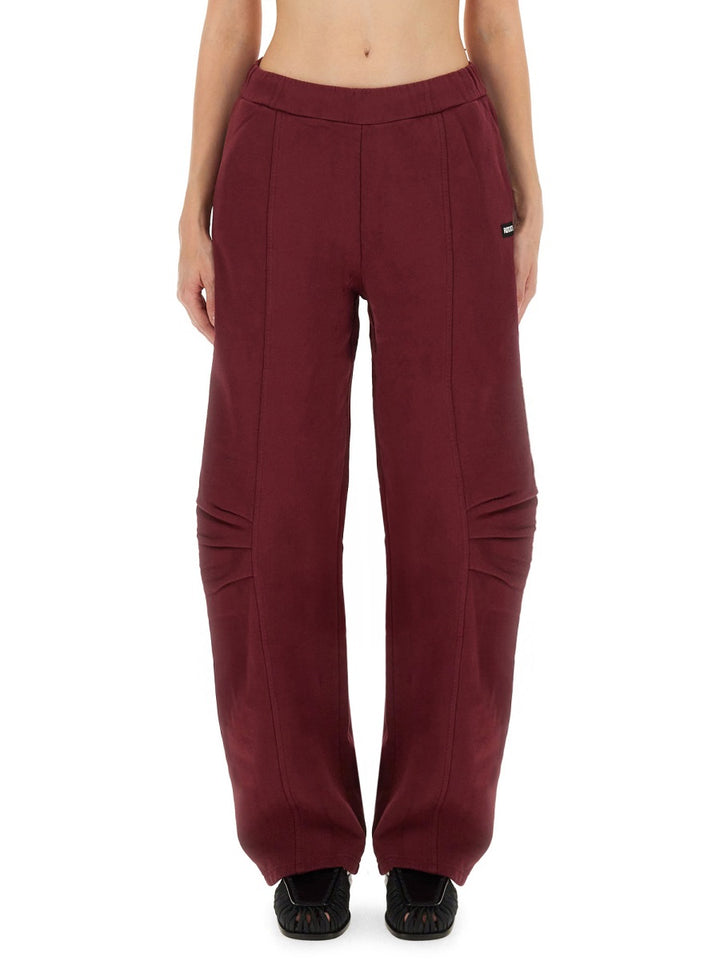 Rotate Birger Christensen Pants - Bordeaux | 6309abda27b83ac7fa101e25f0491b66576776fe