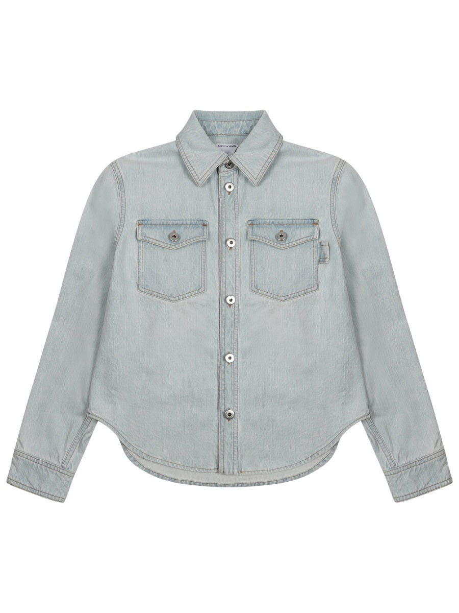 Bottega Veneta Shirts - Denim | dc2b84b03d916777fc1b7761a1878d607e8cb1fa