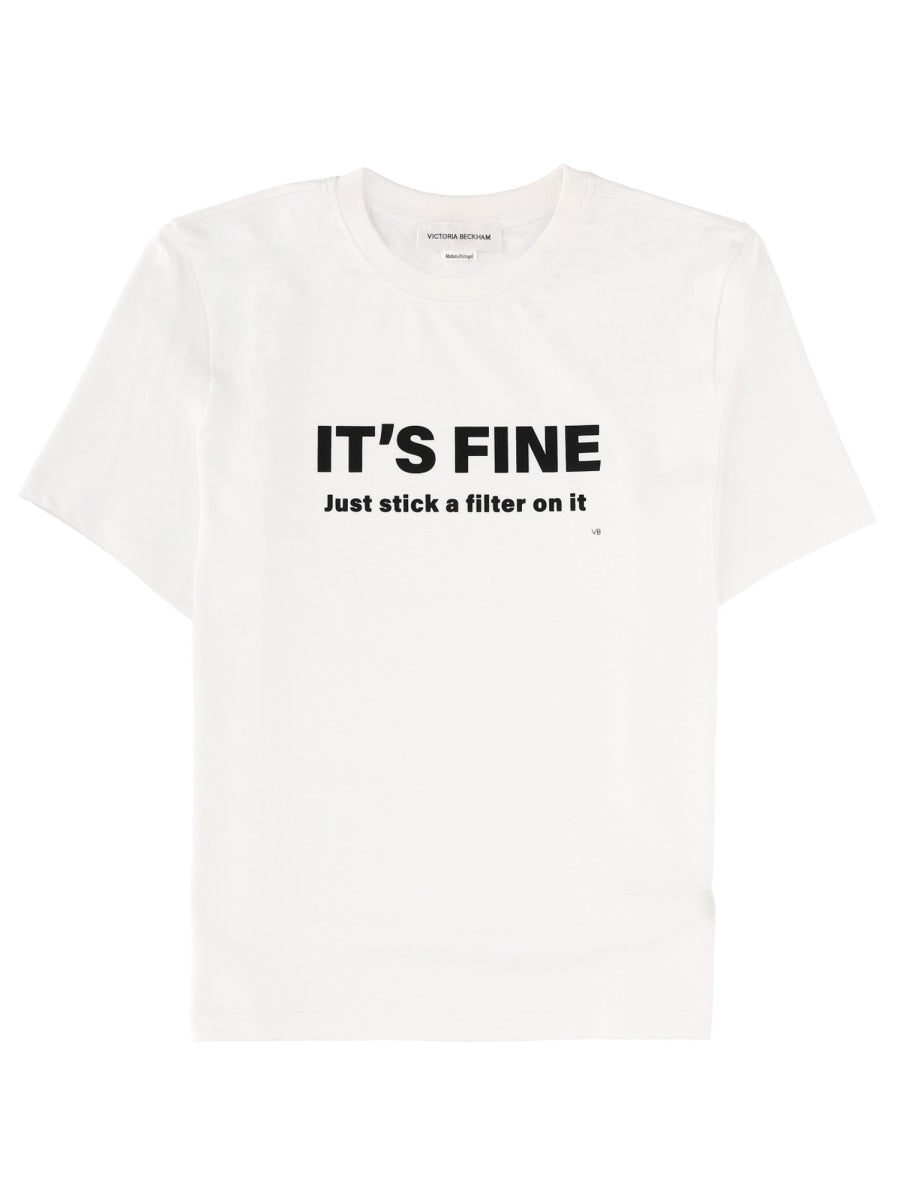 Victoria Beckham T shirts - White | 07acbce84b1a69ce280d7d3808771127ba015bfe