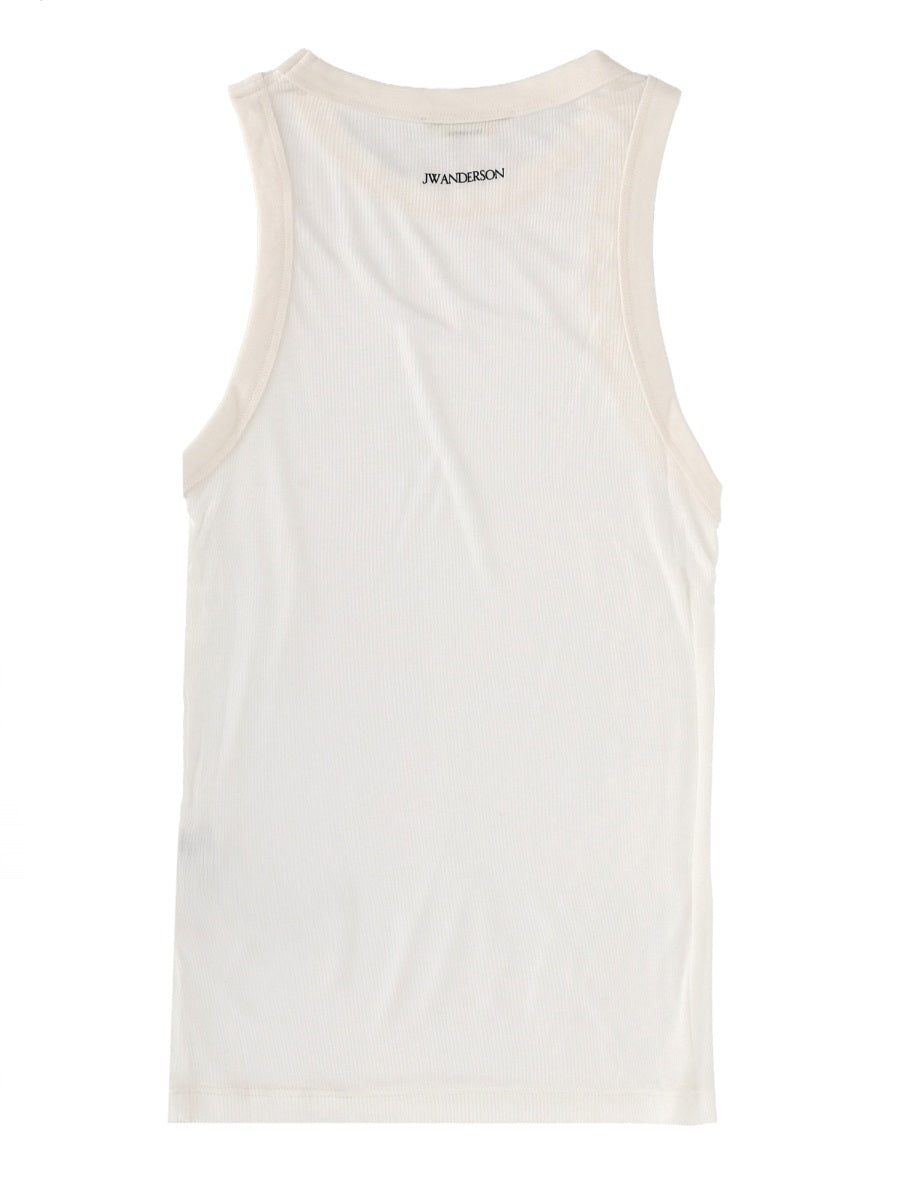 Jw Anderson Gilet - White | 53eafda65a6e00021bdb6f04a5c55b67f6f4508e