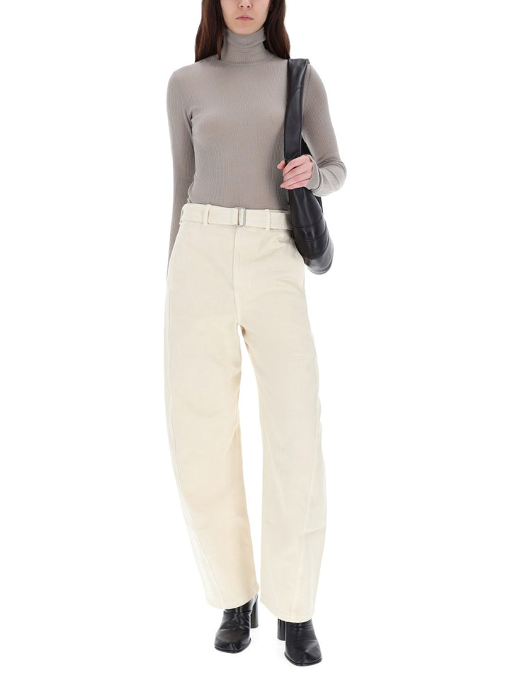 Lemaire Pants - White | a56a6dda5b0589cbb794a526634286f90f7e6ac3