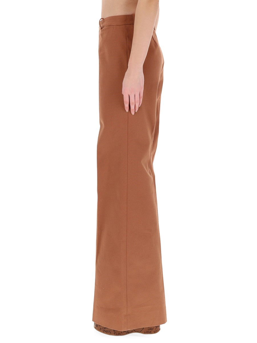 ChloÉ Pants - Brown | 8621f6a13d5c383b00bd92ad9b9d1e3e7b116c4f