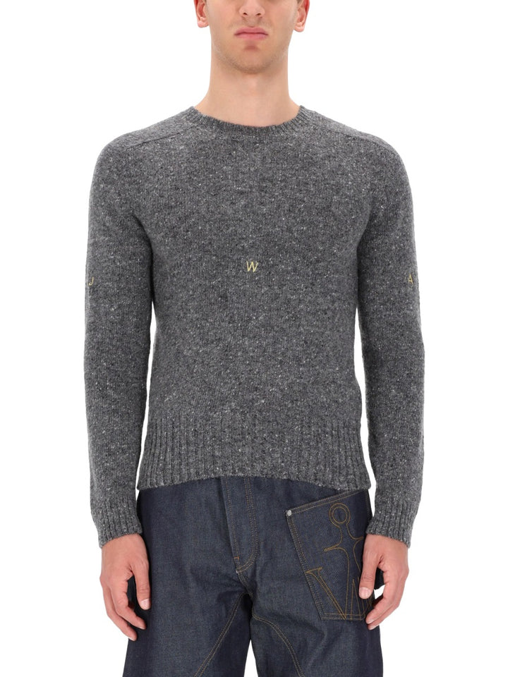 Jw Anderson Sweaters - Charcoal | 5dc472b34247fcb4d38a9eb09b95474b4b2f4fa1