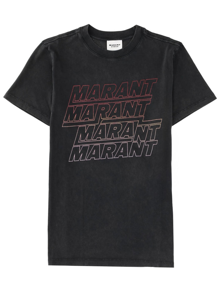 Isabel Marant Etoile T shirts - Black | 9f572aacaec104f9b686995ac394d54b4f06ff71