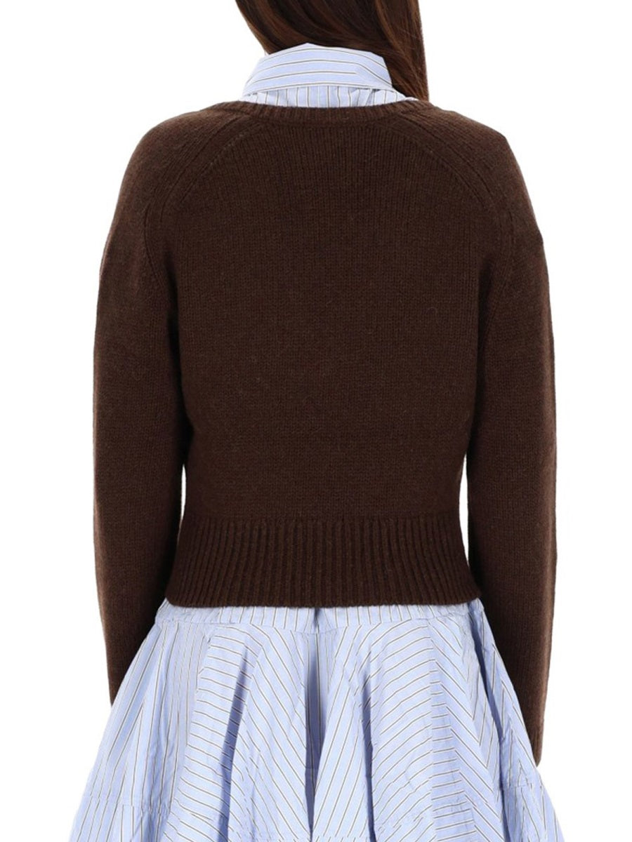 Ganni Sweaters - Brown | 54bfdb66edd6c061f14c50a8c5e4a5839e0c950d
