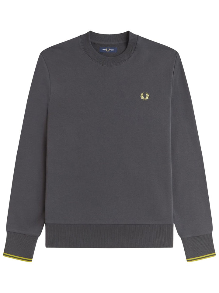 Fred Perry Sweatshirts - Charcoal | 72d4ca032c22076f968084c07f1b7c9e36a53e70