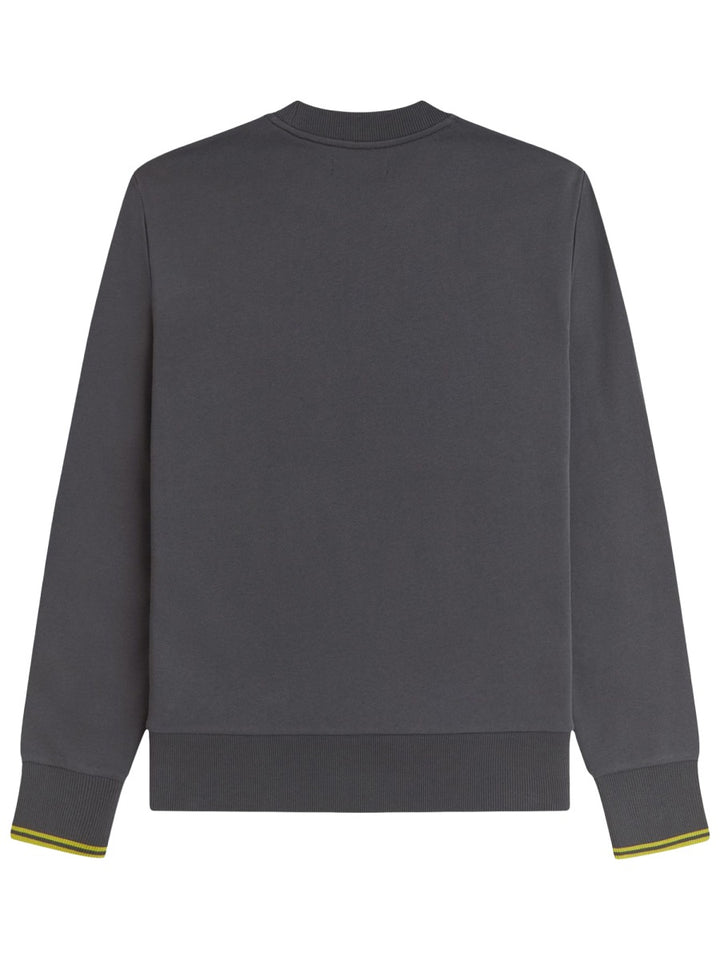 Fred Perry Sweatshirts - Charcoal | 8864d6f65b10072c90c21f9592d0f9dcecfad58d
