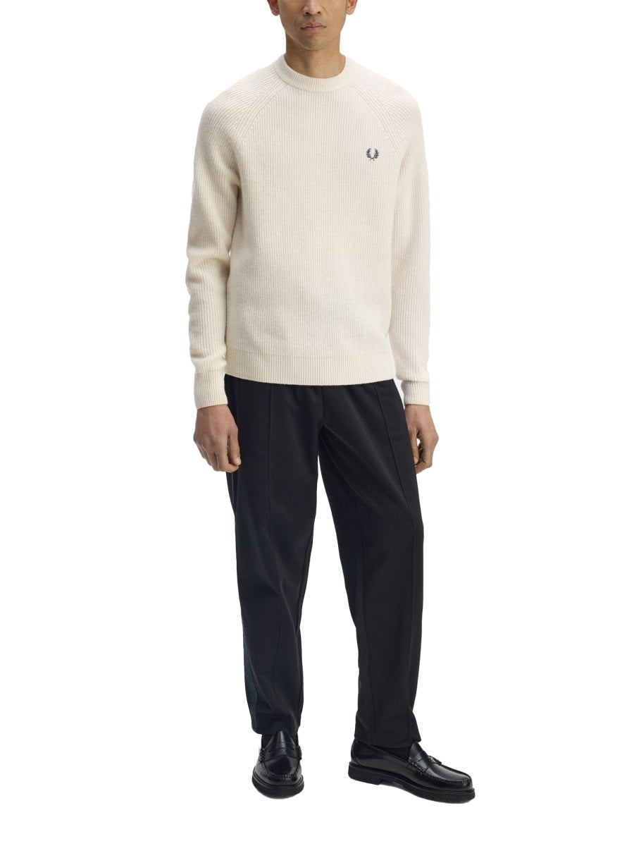 Fred Perry Sweaters - Powder | 8d9c3b4dd770067cd8a28cda38f49605fcb90c50