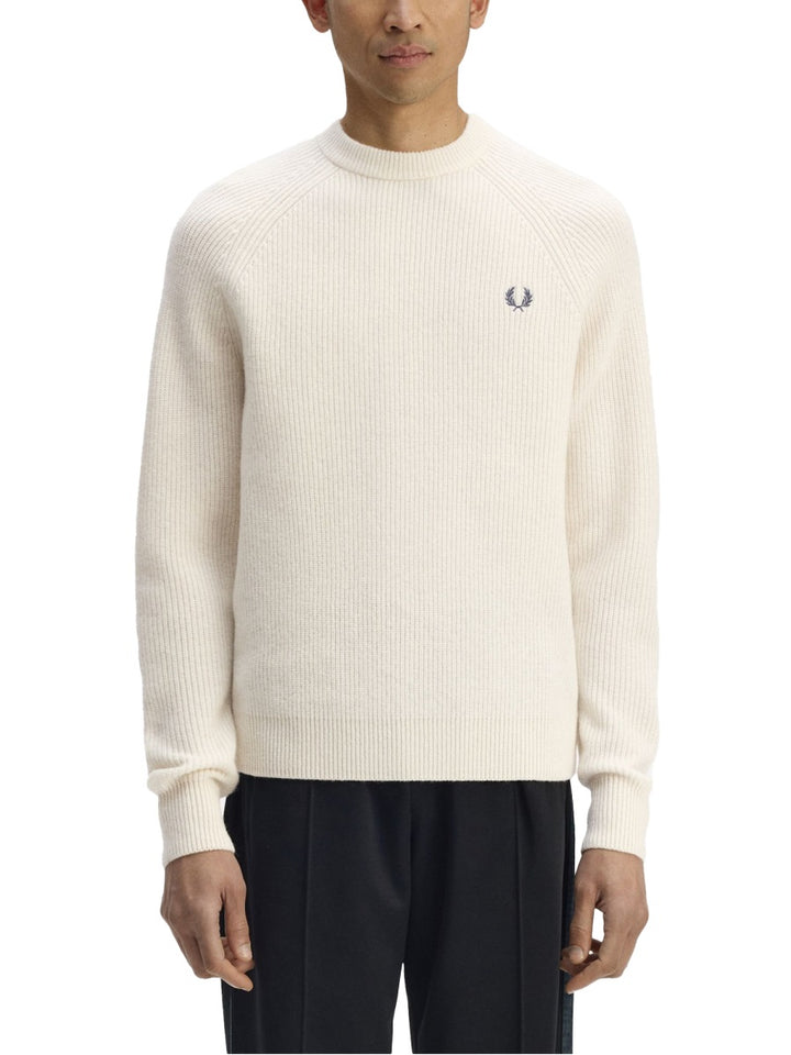 Fred Perry Sweaters - Powder | d7f0bfcb8013f8695fd249c93486f7fdbe807ef1